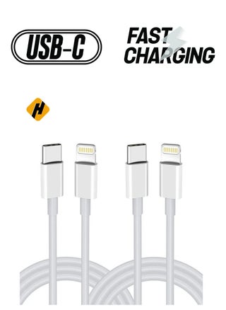 USB C to Lightning Cable 2PACK 1M Fast Charger Cable, iPhone Charger Cord Compatible with iPhone 14/13/12/11 Pro Max/XS MAX/XR/XS/X/8/7/Plus - pzsku/ZC91625F3DA79F3CEE521Z/45/_/1738234068/389ce4cc-92d2-4ae0-a3d4-70608d74fe60