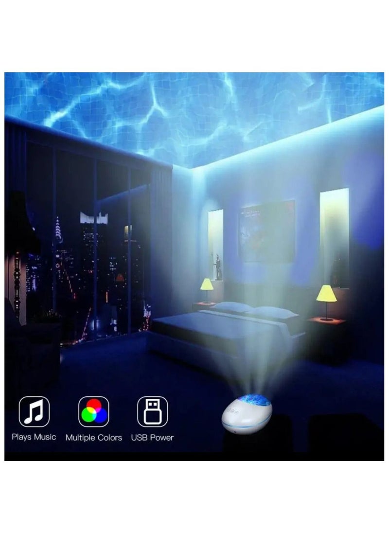 Bluetooth Connected LED Projector Light Multicolour