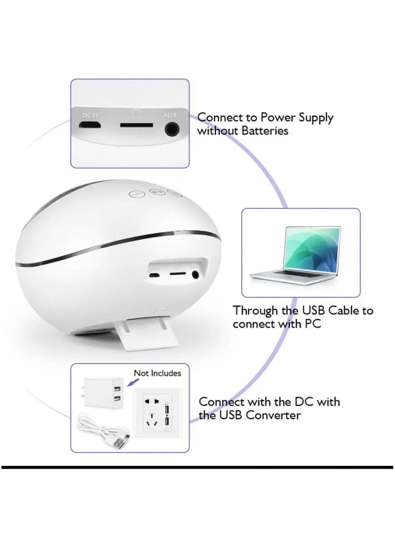Bluetooth Connected LED Projector Light Multicolour