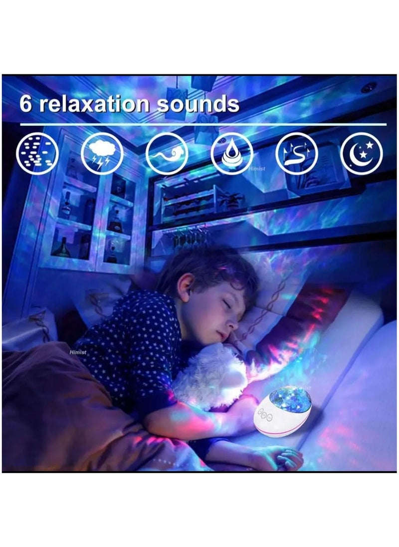 Bluetooth Connected LED Projector Light Multicolour