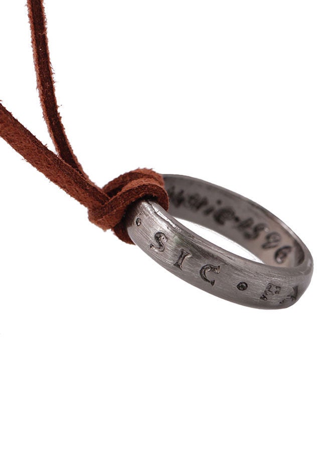 NIBEMINENT Mysterious Waters Drake Ring Pendant Necklace - Image 1