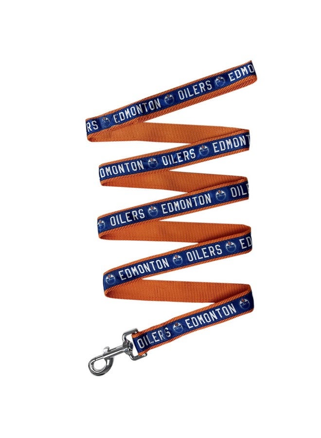Pets First NHL PET Edmonton Oilers Dog Leash, Small Hockey Team Leash for Dogs & Cats - Shiny & Colorful, Licensed by The NHL - Image 1