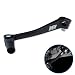 MCHMFG Folding Gear Shifter Shift Lever CNC Aluminum Gear Shifter Shift Lever for XR50 XR80 CRF50 CRF70 50cc125cc Pit Dirt Bike Motorcycle Black - Image 2