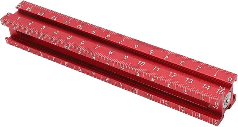 Aluminum Alloy Ceiling Leveling Ruler with Magnetic End for Woodworking and Tile Installation - Image 2