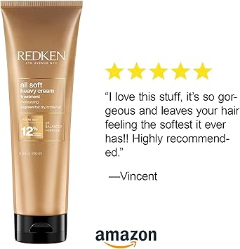 REDKEN ريدكن جميع أنواع الشعر كريم علاج ثقيل ماسك للشعر مع زيت الأركان لشعر أنعم وأملس 250 مل - Image 5