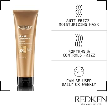 REDKEN ريدكن جميع أنواع الشعر كريم علاج ثقيل ماسك للشعر مع زيت الأركان لشعر أنعم وأملس 250 مل - Image 3