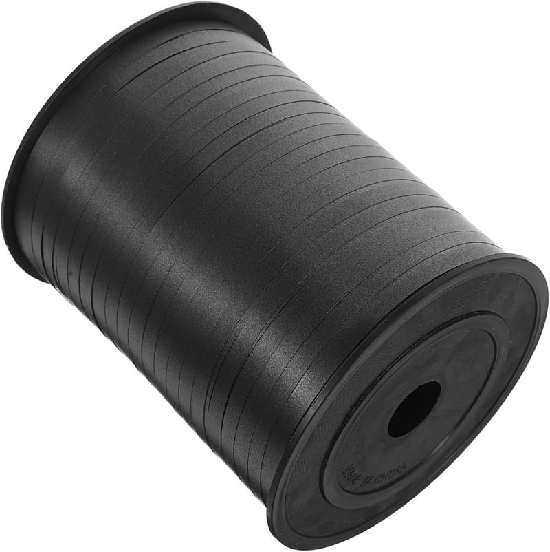 Black Curling Ribbon 500 Yards Balloon String Wedding Party Decorations DIY Crafts - Image 1