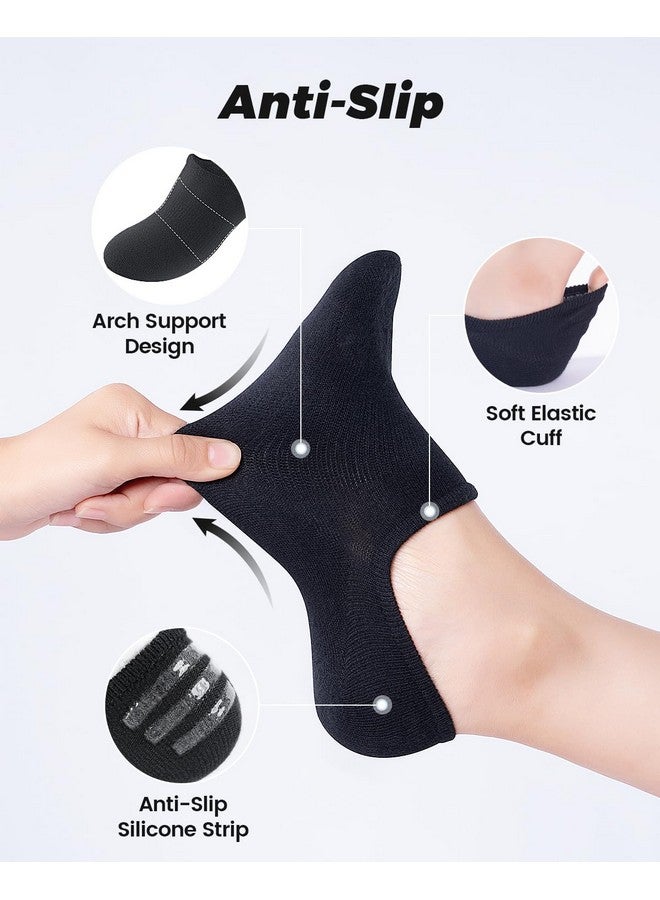 IDEGG Women and Men No Show Socks Low Cut Anti-slid Athletic Running Novelty Casual Invisible Liner Socks - Image 2