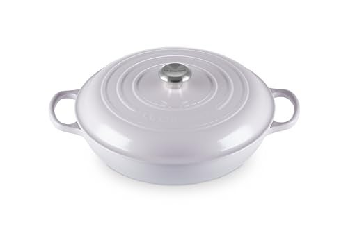 Le Creuset Le Creuset Enameled Cast Iron Signature Braiser 5 qt Shallot 