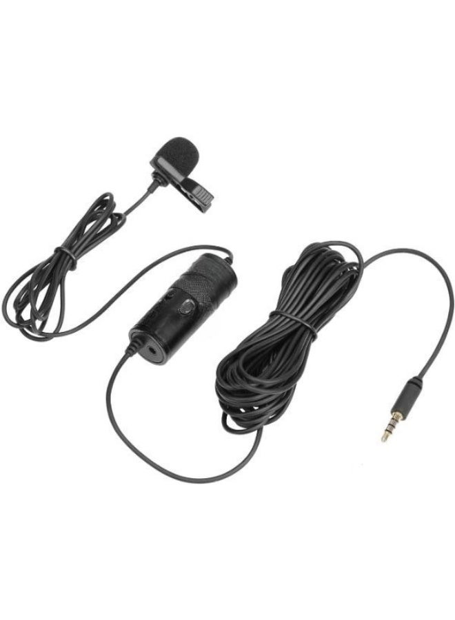 Lavalier Microphone for Smartphones, Cameras, and Audio Recorders – Professional Quality Sound, Omni-Directional, 6m Cable - Image 1