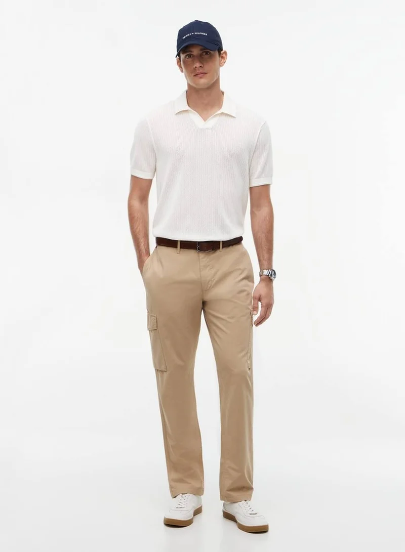 Denton Straight Leg Twill Cargo Trousers