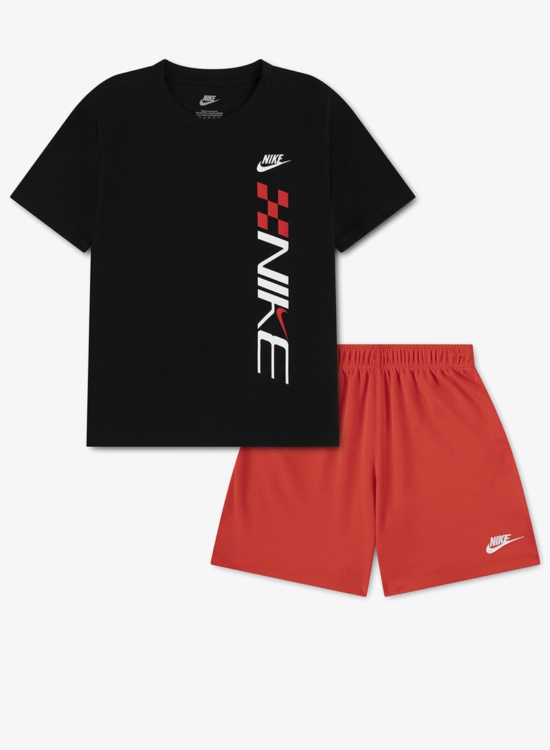 Nike Kids Nsw V-Lap Mesh Shorts - Image 1