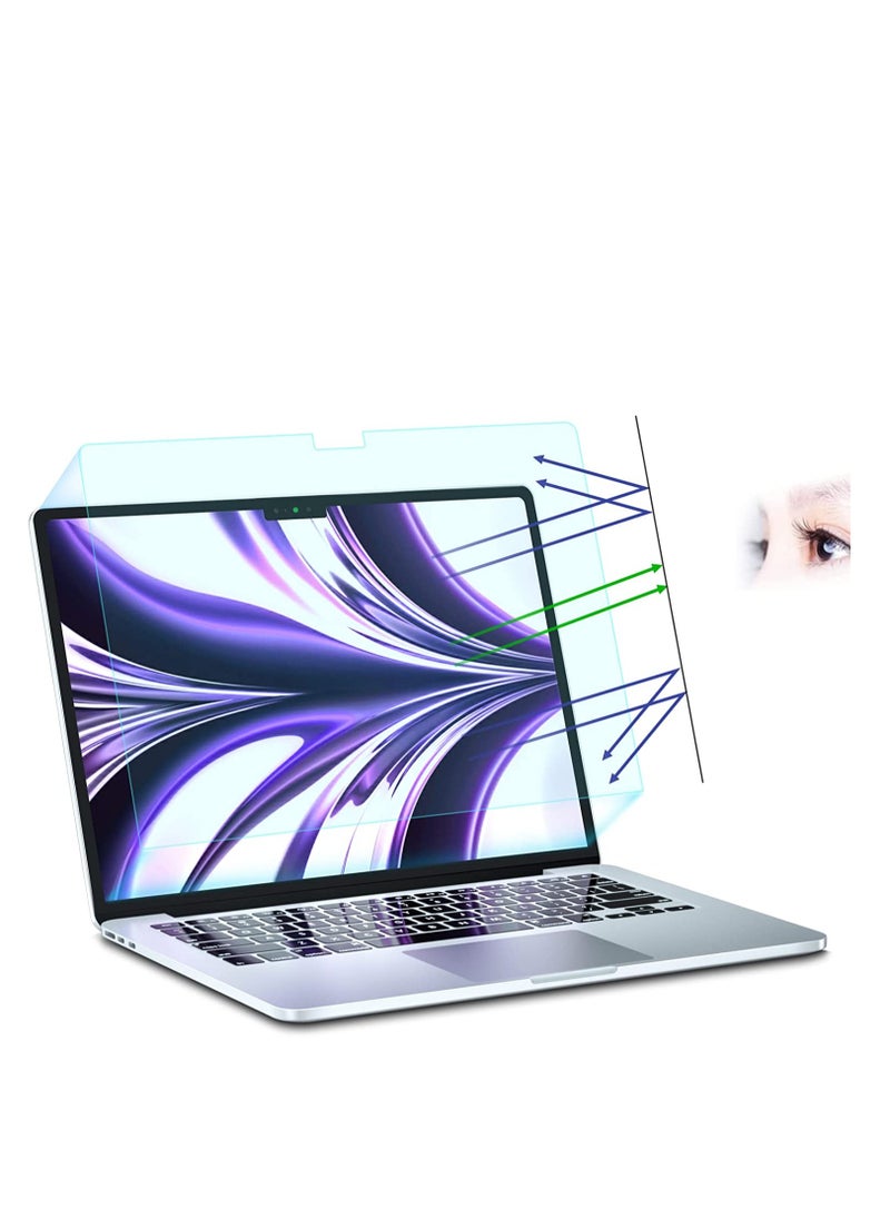 Generic MacBook Air 13.6 inch M2/M3/M4 Chip(A2681/A3113/A3240) Screen Protector, Anti Blue Light (Eye Care),MacBook Air 13.6 inch screen protector Compatible with MacBook Air ,Anti-Glare/High Definition (PET Material)  - Image 1
