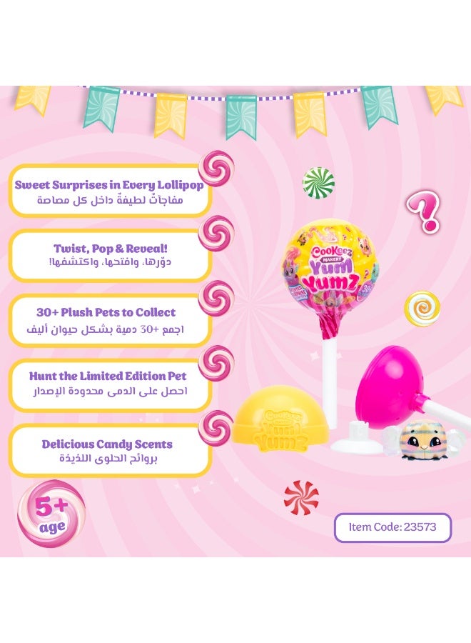 Cookeez Makery Yum Yumz S3 Single Pack Mini Plush Toy Mystery Pack, Assorted 1 Piece (Style & Color May Vary) Each Sold Separately | Collectible Plush | Soft Toy | Surprise Pet | Scented Plush Toy | Gift for Kids and Adults - Image 2