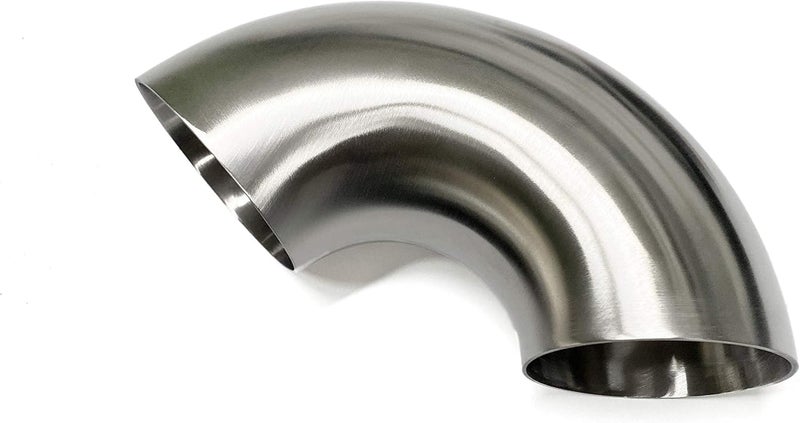 Stainless Bros 3" Stainless 135° Mandrel Bend Elbow - 1D Tight Radius - 16GA/.065" Wall - No Leg - SS304 - - Image 1