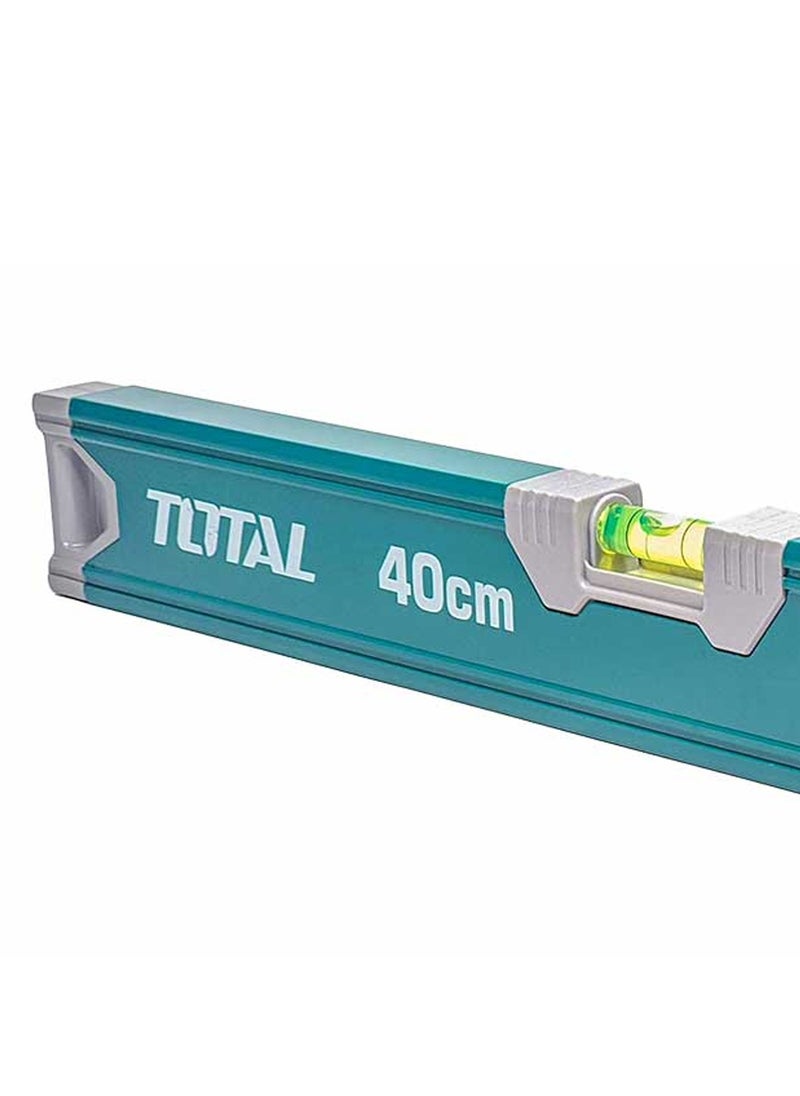 TOTAL Spirit Level Water Level Tool Carpentry Water Level Tube Aluminum Body 40cm - TMT24036  - Image 5