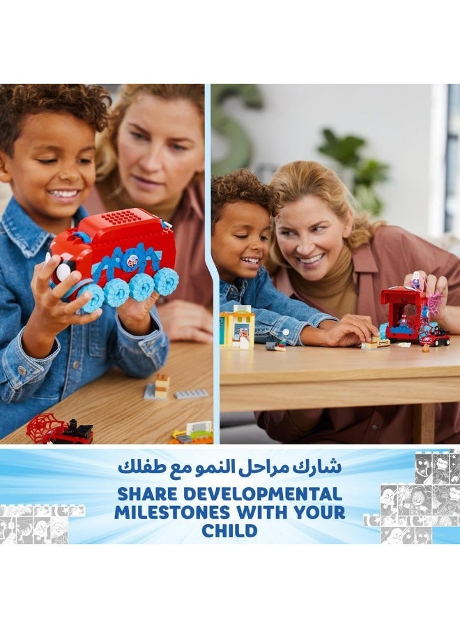 LEGO 10791 Marvel Team Spidey's Mobile Headquarters, Toy for Kids 4+ Years Old with Miles Morales and Black Panther Minifigures, Spidey and His Amazing Friends Series - Image 3