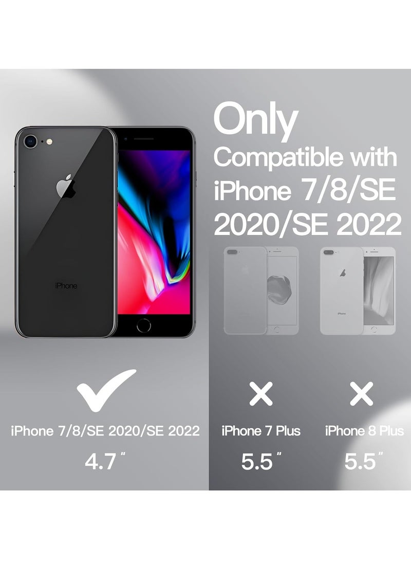 DUSALA iPhone SE Case 2022/2020, iPhone 8 Case, iPhone 7 Case, Liquid Silicone Phone Case for iPhone SE 8 7 4.7 Inch, Colorful Silky-Soft Protective Cover (Green) - Image 2