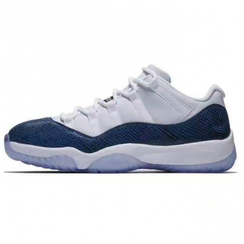Putian Basketball Shoes Company-Level Version Aj11 Big Devil Bugs Bunny Classic Style Baby'S Breath Kang Buckle Black And White High And Low - Image 1