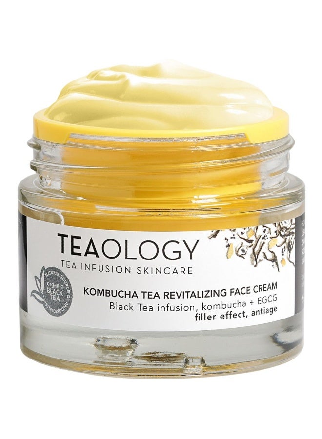 تيولوجي كريم الوجه المنعش من شاي الكومبوتشا من تيولوجي بتأثير حشو 50 مل - Image 1