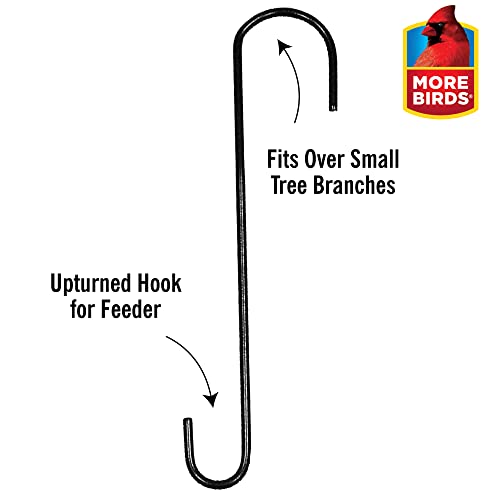 More Birds 12-Inch Extension Steel Hook, Windchimes - Image 4