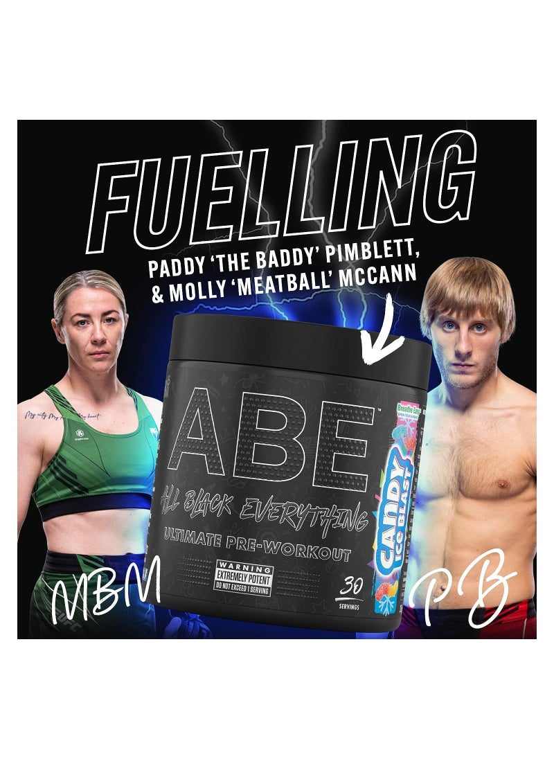 Applied Nutrition Abe Ultimate Pre-Workout With Sour Gummy Bear Flavor 30 Servings 375Gm  - Image 2