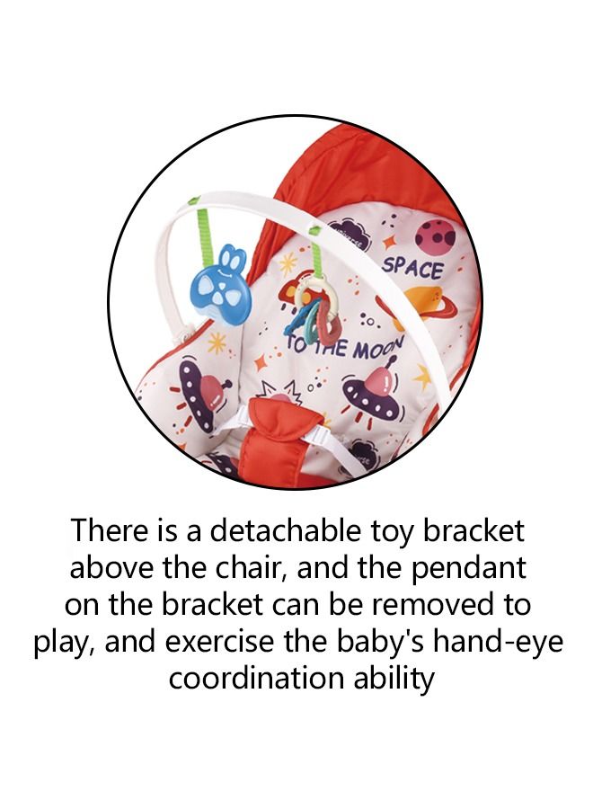 JSAITOYS Toddler Baby Portable Rocking Chair With Music Baby Rocker - Image 3