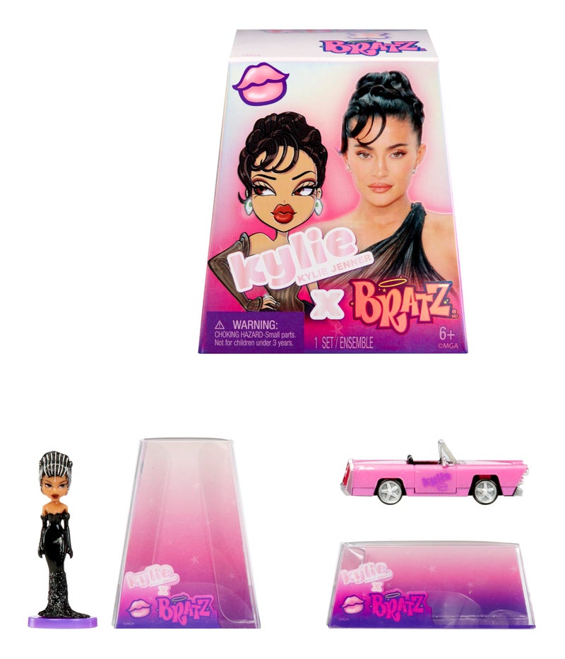 BRATZ x Kylie Jenner Series 1 Collectible Figures, 2 Minis in Each Pack, Blind Packaging Doubles as Display - Image 3