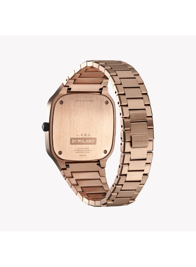 D1 MILANO Men's Gold Watch, Gold Dial | D1-SQBJ04 37mm - Image 2