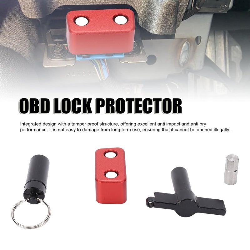 Universal OBD Port Lock 2nd Gen Security Device with Screws for Cars SUVs Trucks - Image 3