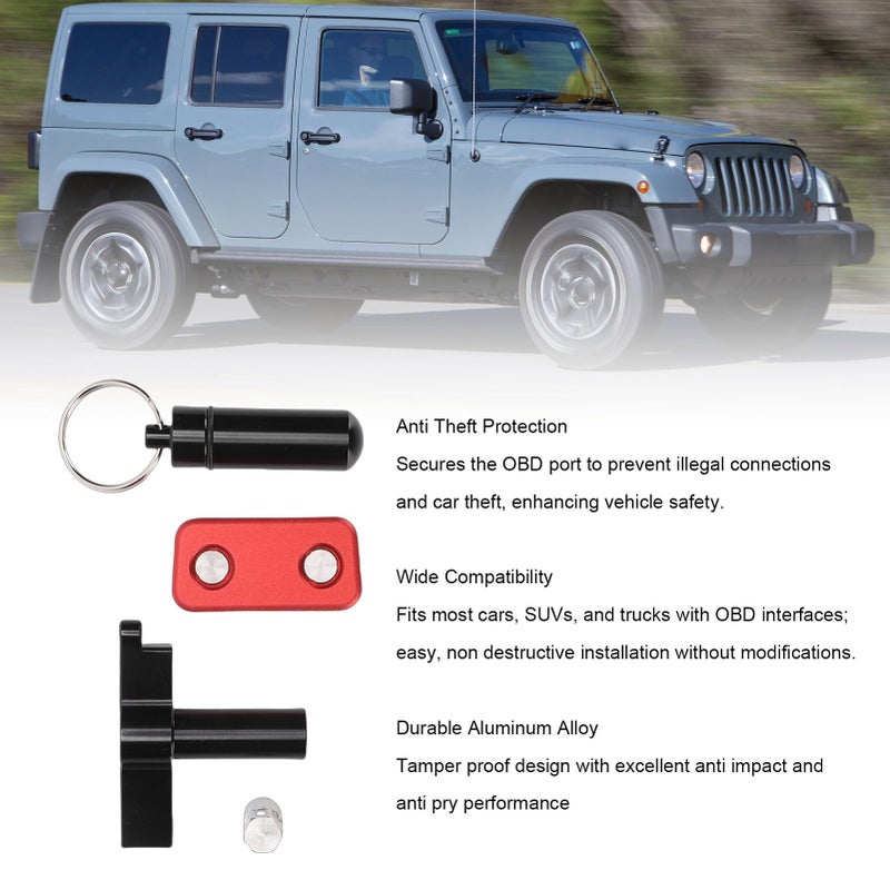 Universal OBD Port Lock 2nd Gen Security Device with Screws for Cars SUVs Trucks - Image 4