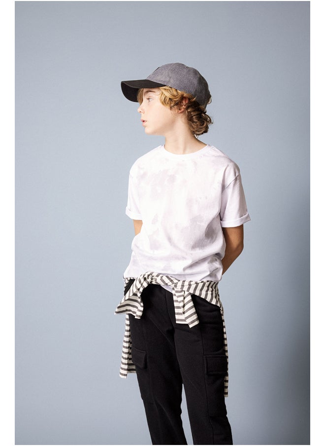 DeFacto - Boy Regular Fit Crew Neck Knitted Short Sleeve T-Shirt - Image 1