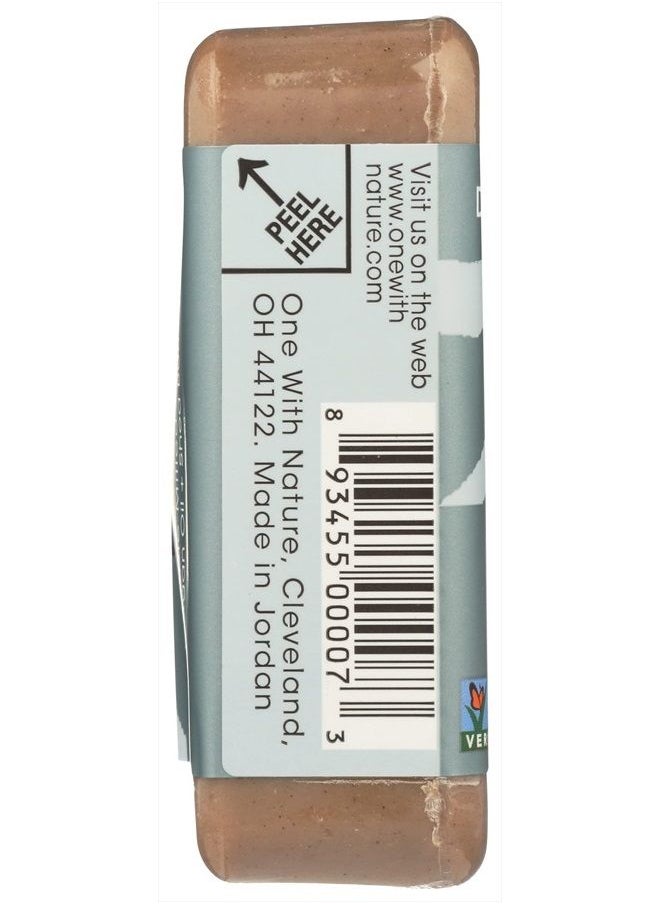 ONE WITH NATURE - Dead Sea Mud Dead Sea Minerals Soap, 7 Ounce Bar - Image 1