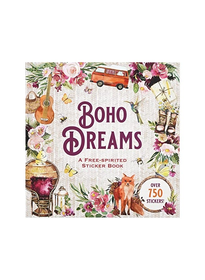 Boho Dreams Sticker Book