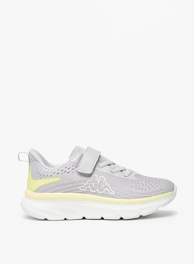 Kappa Boy Logo Detail Sports Shoes With Hook And Loop Closure
