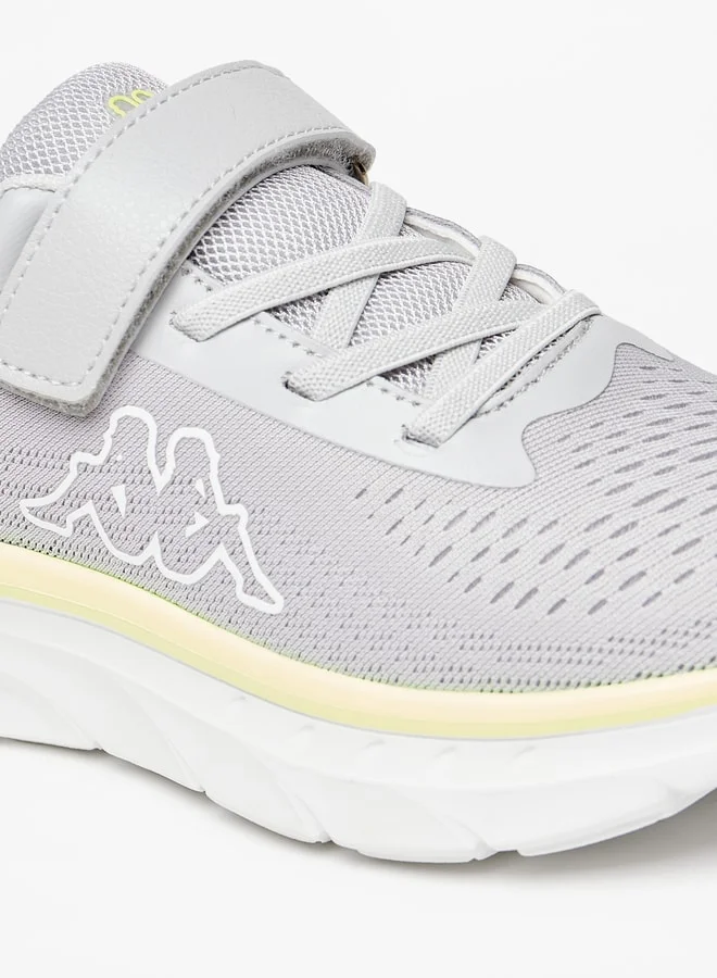 Kappa Boy Logo Detail Sports Shoes With Hook And Loop Closure