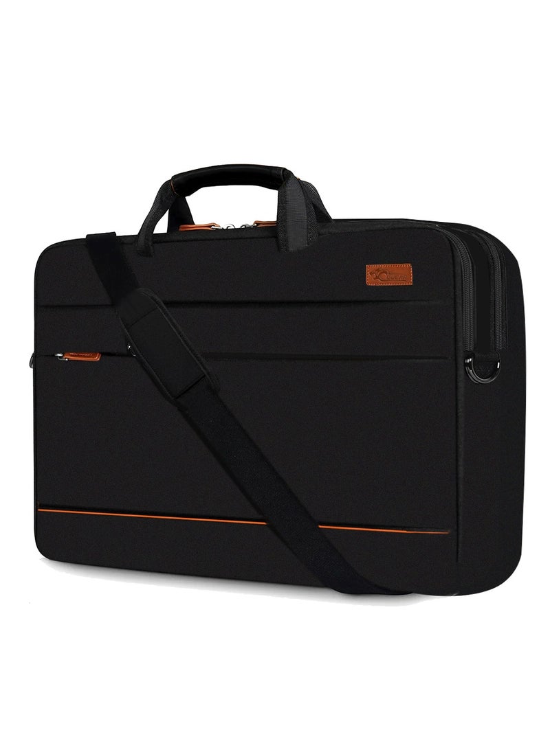 Cougar COUGAR-EGY laptop & Briefcase Bag for laptop, shoulder bag for men fits up to 15.6" (010 - BLACK)  - Image 1