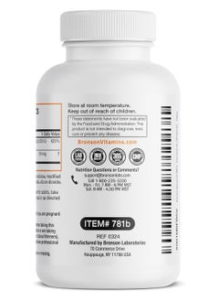 Bronson Vitamin K2 Mk7 With D3 Supplement Vitamin D And K Complex Premium Non Gmo 120 Capsules  - Image 5