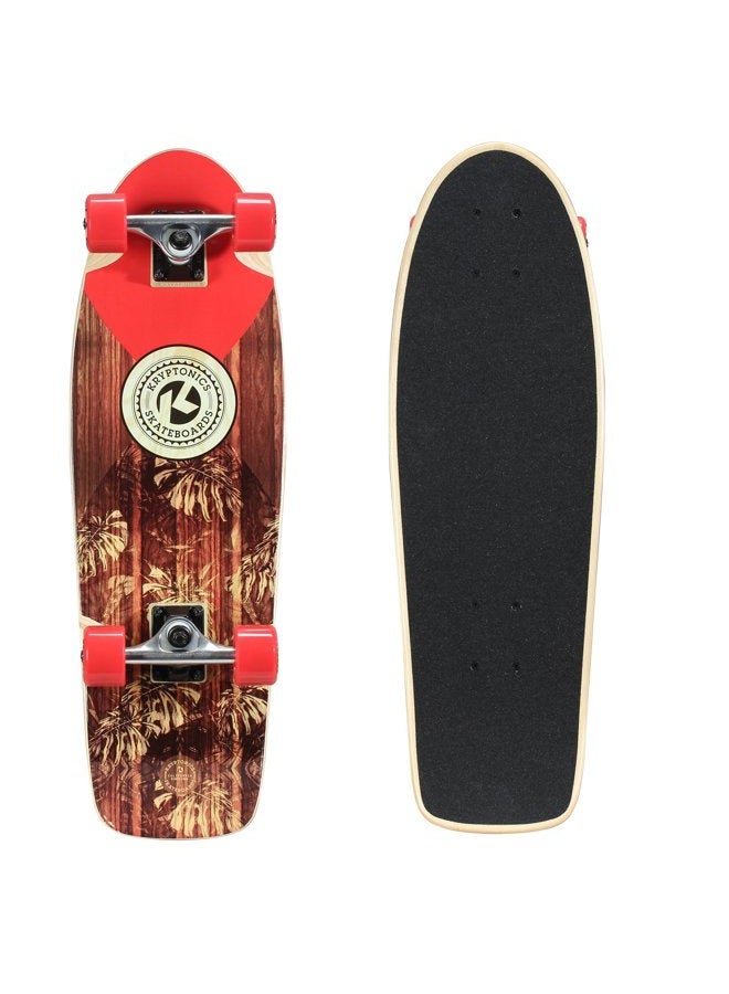 KRYPTONICS In-Lay Cruiser 28" Complete Skateboard - Image 1