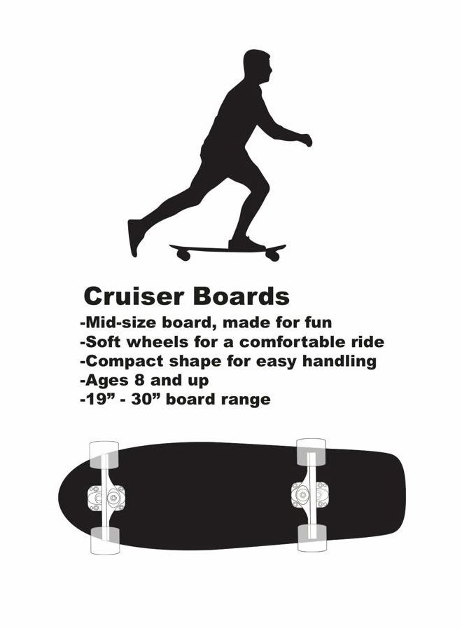 KRYPTONICS In-Lay Cruiser 28" Complete Skateboard - Image 2