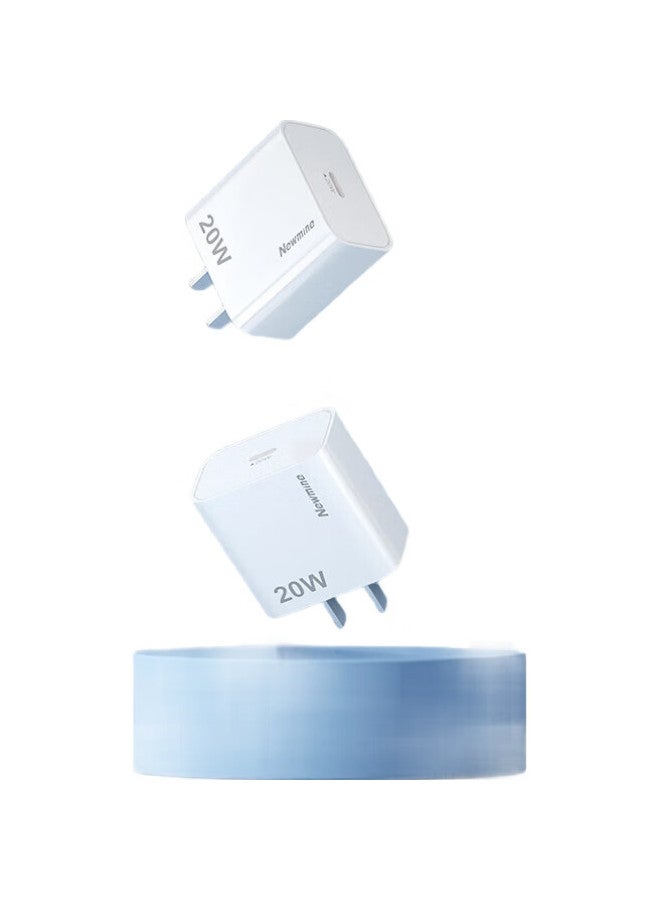 Newmine Apple Charger, Iphone 16 Charging Head, Pd20W Fast Charging, Compatible With Apple 15/14/13/Ipad Tablets, Type-C Port Plug - Image 1