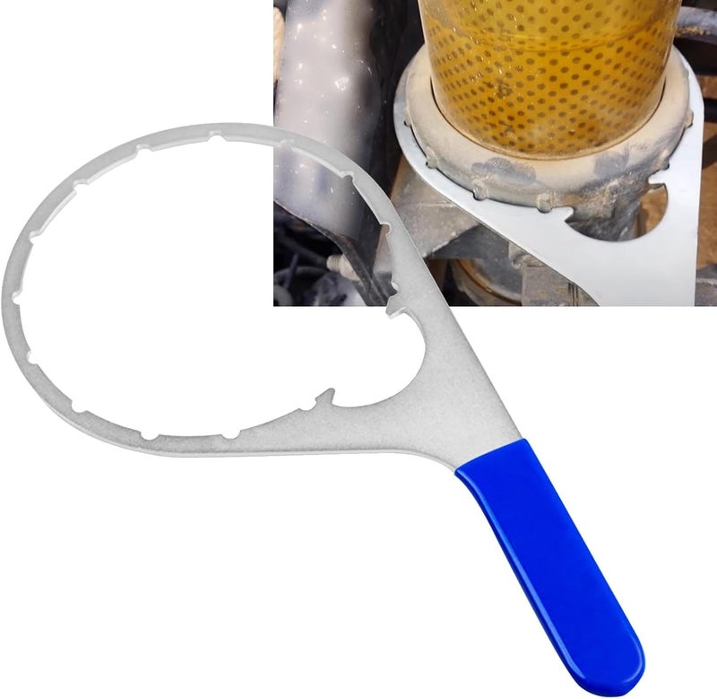 6in Collar Metal Fuel Filter Wrench Fit, Non Slip Oil Fuel Filter Wrench, Filter Water Separator Wrench, Oil Filter Removal Tool for 382 Filter - Image 5