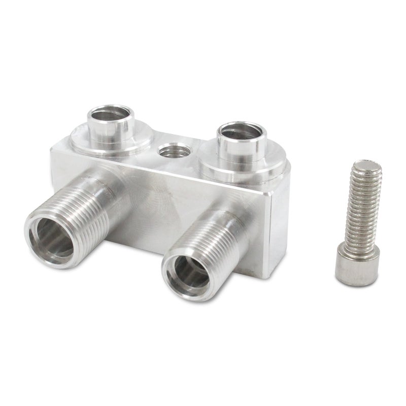 Aluminium Alloy Compressor Fitting Adapter for LSX LS1 A/C Compressor - Image 1