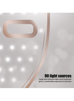 SYOSI LED Light Therapy Face Mask, 7 Colours Light Therapy Mask Beauty Photon Therapy Mask for Face Skin Rejuvenation Facial Skin Treatment Anti-Aging Anti Acne Anti Wrinkle  - Image 3