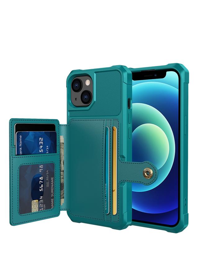 Zaboon Case For iPhone 13 mini Magnetic Wallet Card Bag Leather Case - Image 1