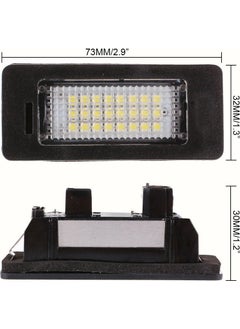 Techmaster Bmw 3 F30 E90 5 F10 E60 x E70 E84 License Plate LED Lighting Lamp  - Image 2