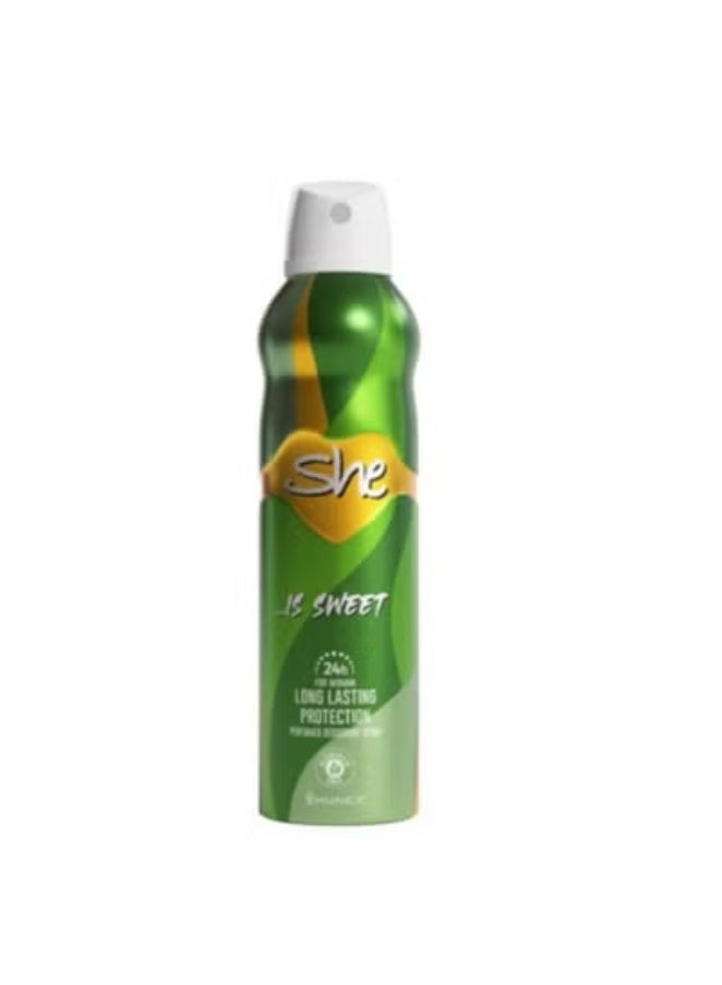 SHE Spray Deodorant with is sweet scent, 150 ml - Image 2