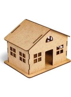 Südor Wood Wooden DIY Model Simple Big House 160 x 130 x 120 mm  - Image 2