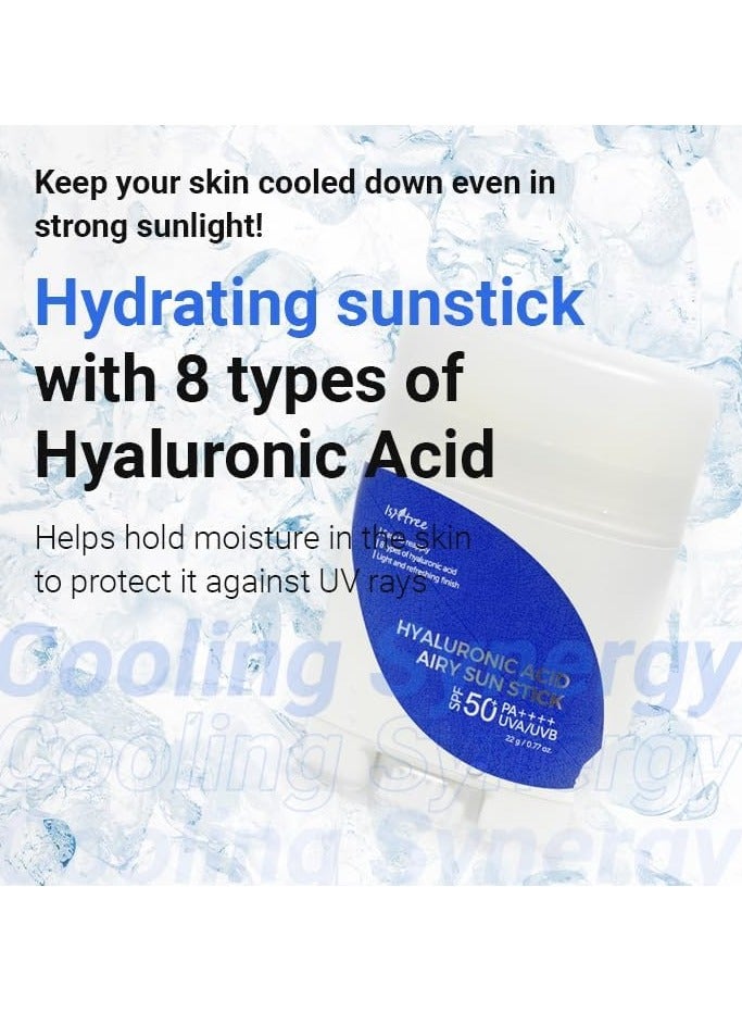 ISNTREE HYALURONIC ACID AIRY SUN STICK - Image 4