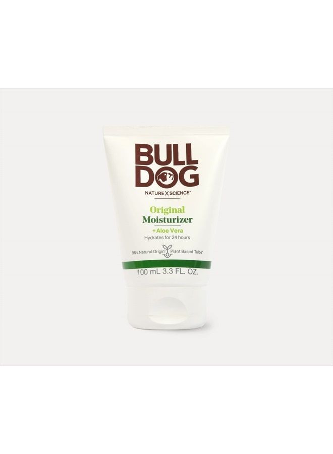 Bulldog Mens Skincare and Grooming Bulldog Skincare and Grooming For Men Original Face Moisturizer, 3.3 Ounce  - Image 1